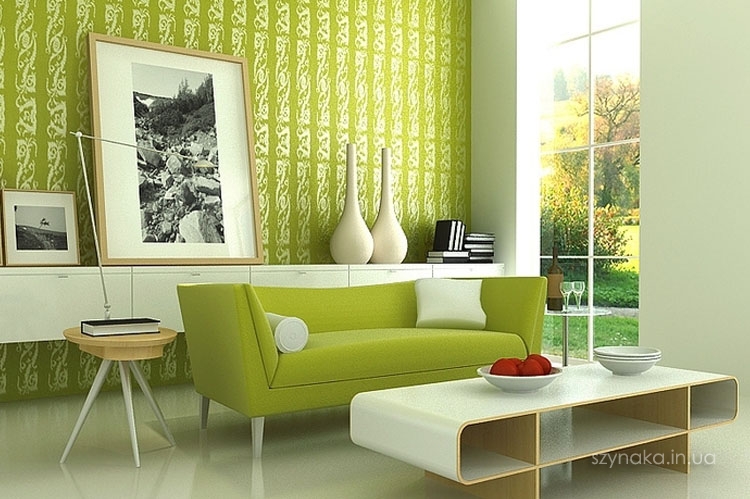 Зеленые мотивы в интерьере Зеленые мотивы в интерьере