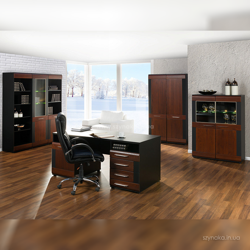 Витрина 2-дверная Szynaka Vievien 12 со стеклом Витрина 2-дверная Szynaka Vievien 12 со стеклом