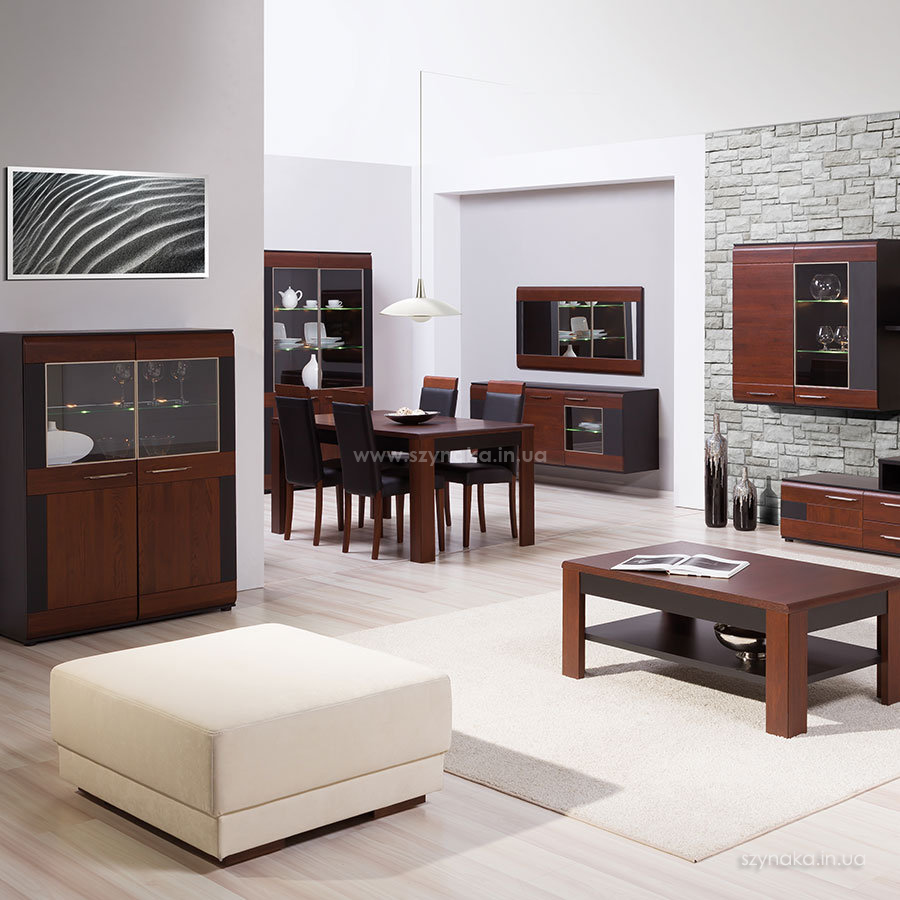 Витрина навесная 2-дверная Szynaka VIEVIEN 30 со стеклом Витрина навесная 2-дверная Szynaka VIEVIEN 30 со стеклом