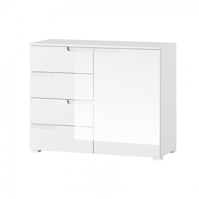 Комод 1д 4ш Selene 05 цвет белый Комод 1д 4ш Selene 05 цвет белый