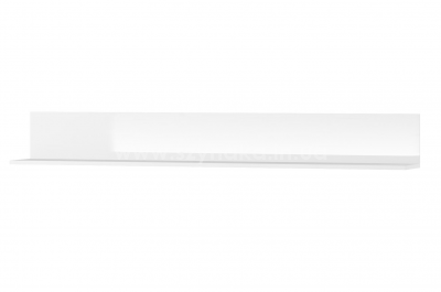 Полка навесная Selene 24 цвет белый Полка навесная Selene 24 цвет белый