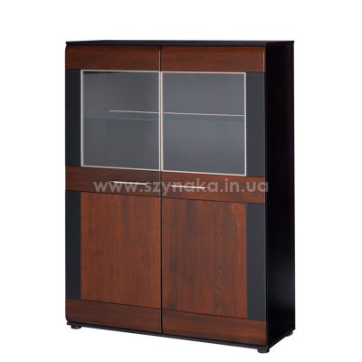 Витрина низкая 2-дверная Szynaka Vievien 15 со стеклом Витрина низкая 2-дверная Szynaka Vievien 15 со стеклом